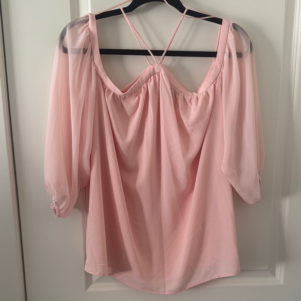 Elegant Pink Women's Top
